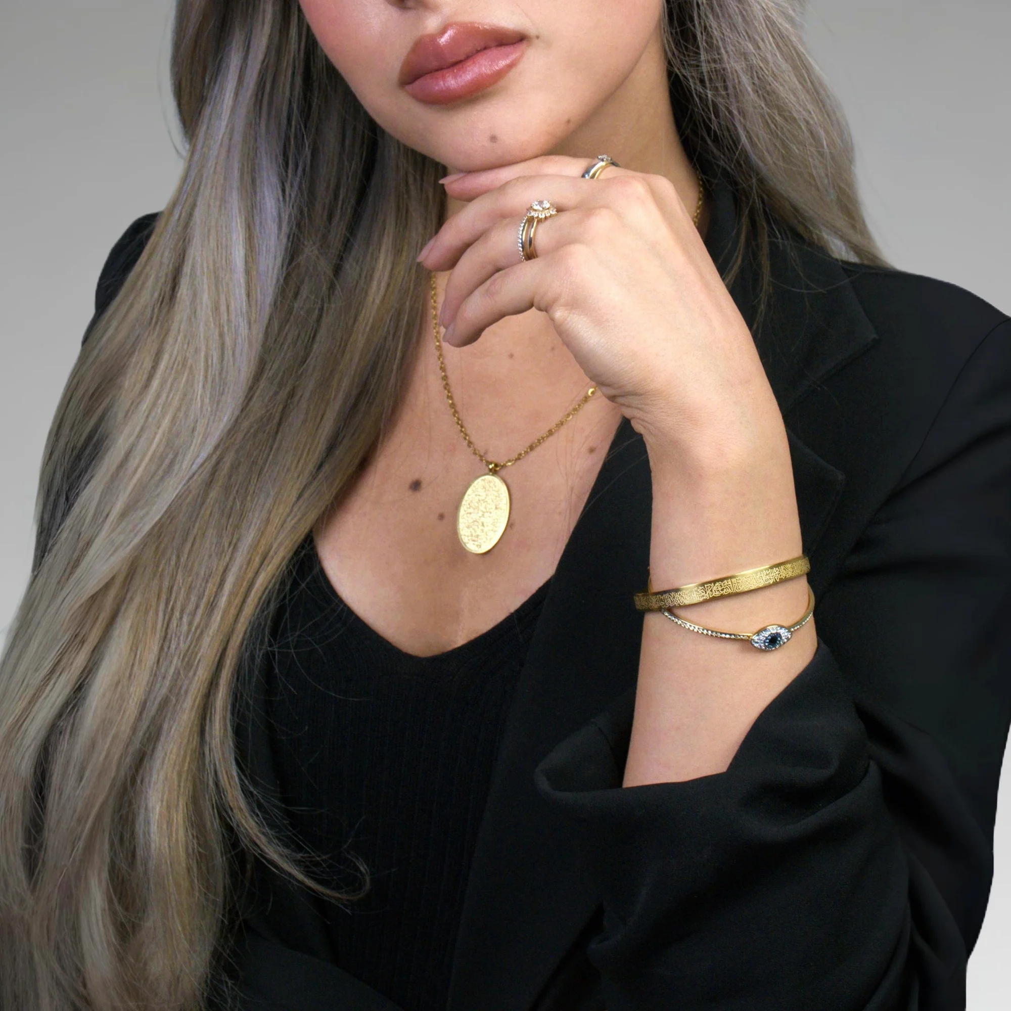 ⚜️سوار آية الكرسي عربي للجنسين