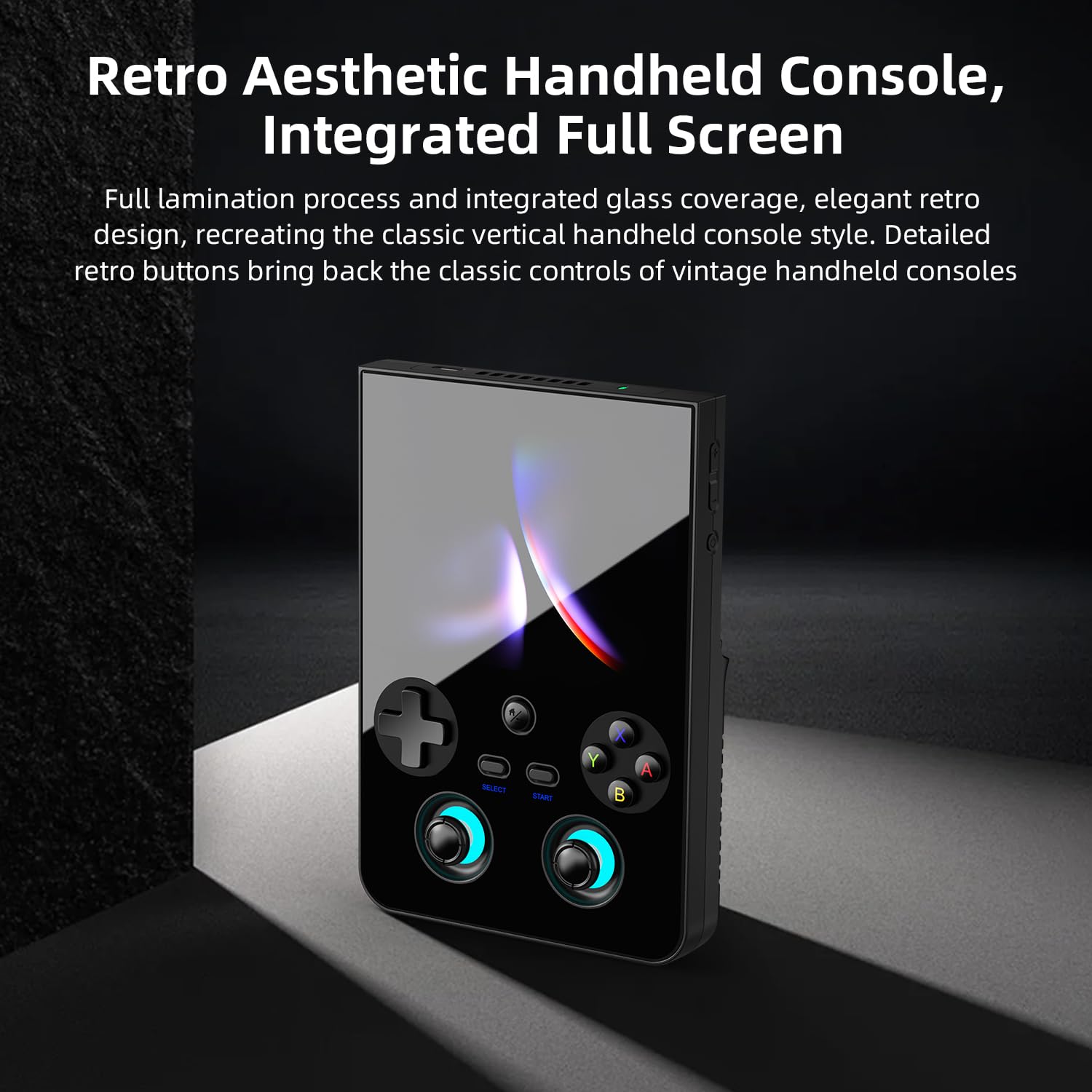 جهاز ألعاب محمول ANBERNIC RG477V بنظام أندرويد | معالج Dimensity 8300 الرائد | شاشة لمس عالية الدقة 4.7 بوصة | يدعم محاكاة PS2/3DS | عصا تحكم RGB | واي فاي 6E
