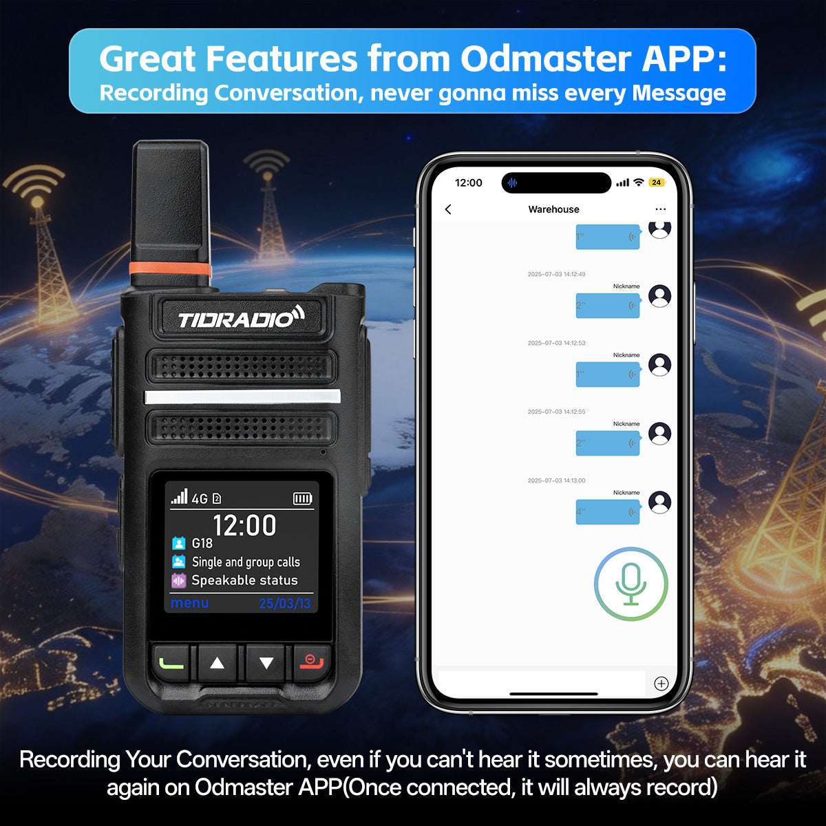 جهاز لاسلكي TD-G18 عالمي بتقنية LTE غير محدود المدى مع شريحة SIM